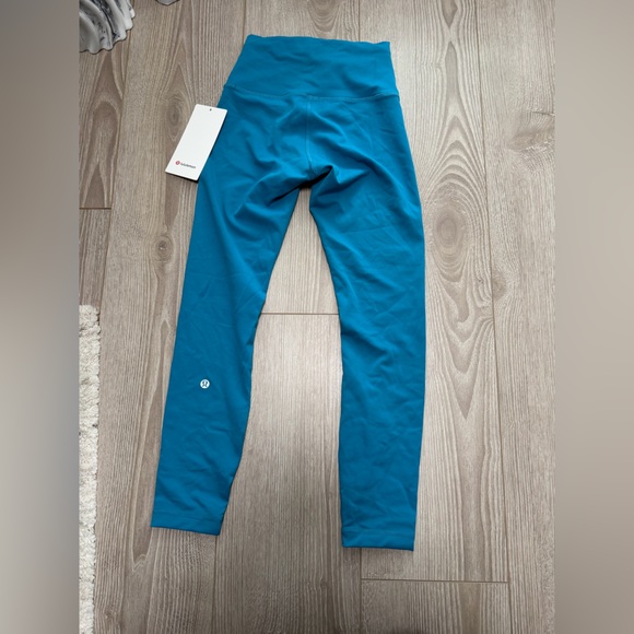 lululemon athletica Pants - Lululemon Wunder Train Leggings in Hawaiian Blue